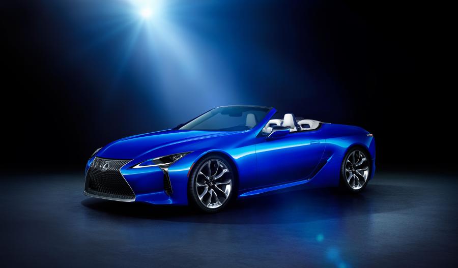  Lexus LC500 Structural Blue Convertible 2020 года  (JP) (фото 1 из 6)